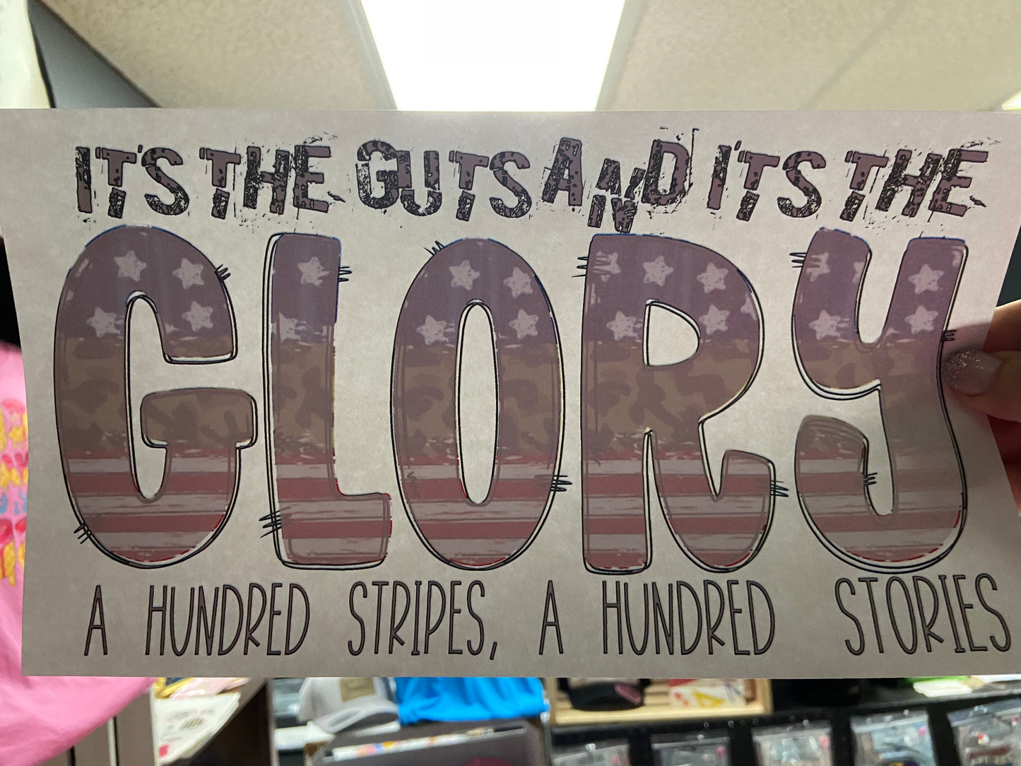 Quick Ship It’s The Glory Patriotic T-shirt