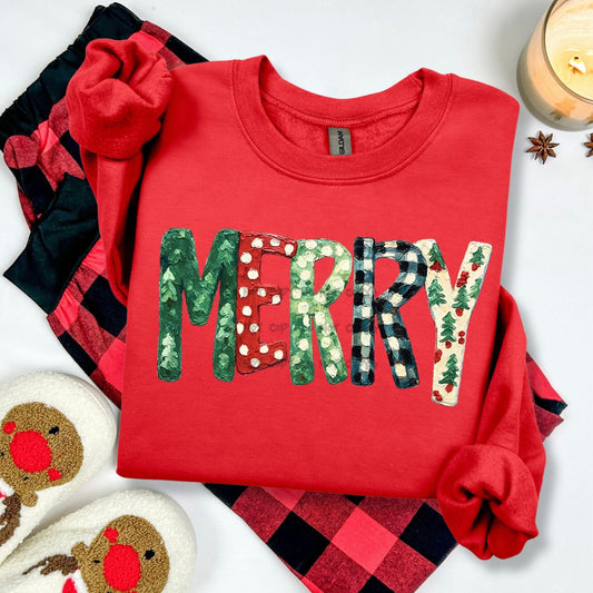 Merry Paint Look Adult Top