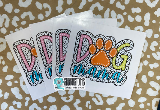 Dog Mom Sticker