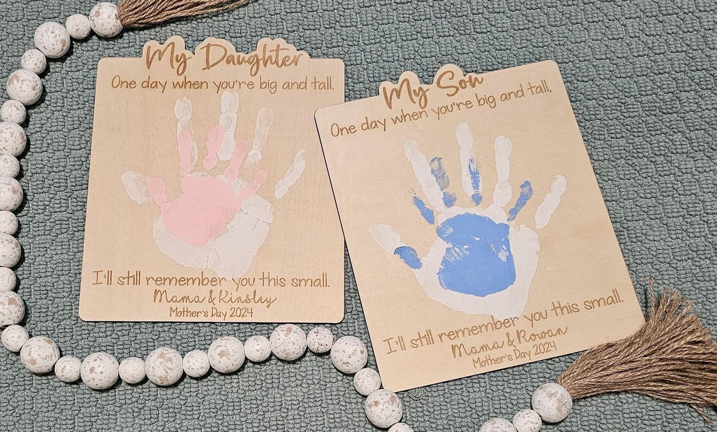 Handprint Sign Mother’s Day Custom Preorder