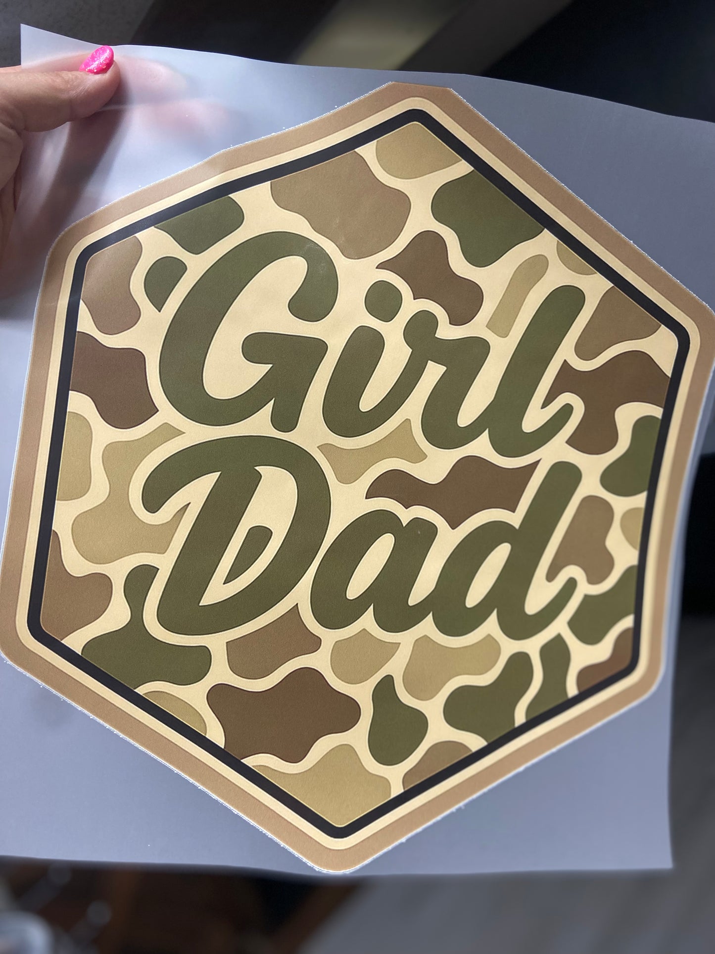 Quick Ship Girl Dad T-shirt