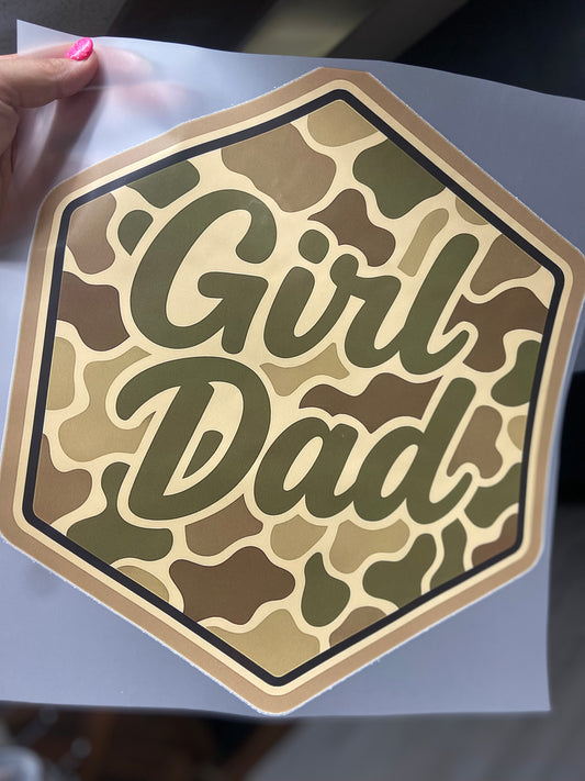 Quick Ship Girl Dad T-shirt
