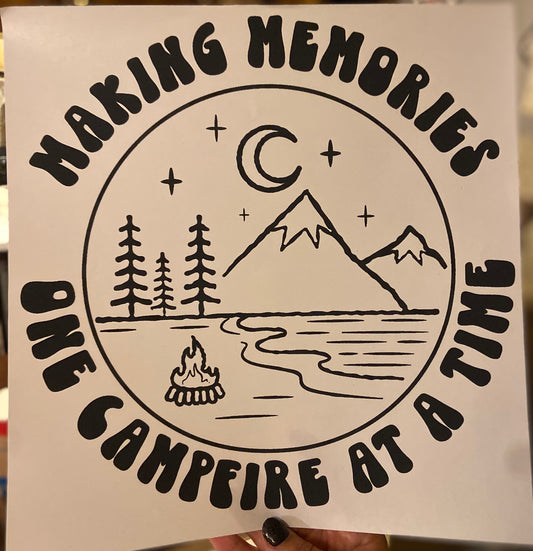 Quick Ship One Campsite At A Time T-shirt