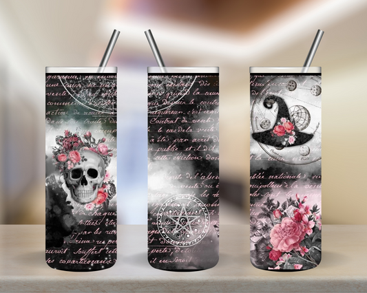 Witchy Skull 20oz Tumbler