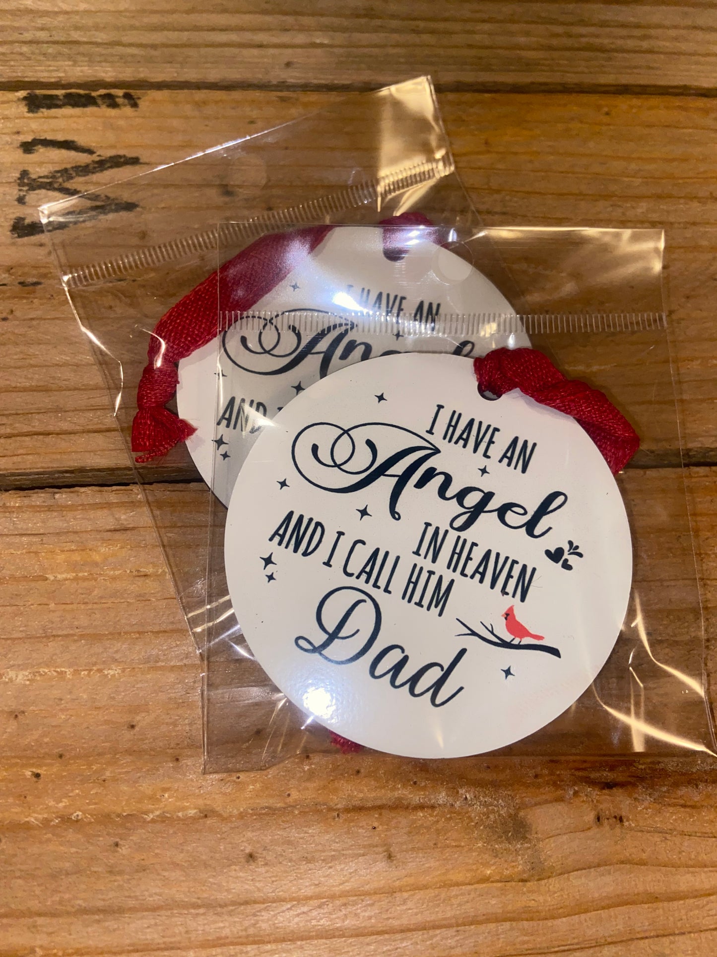 Angel In Heaven Dad Ornament