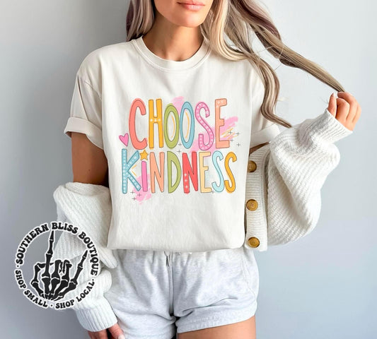 Choose Kindness Pastel T-Shirt