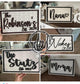 Family Name, Title, Or Saying 3D Custom Decor Sign Preorder