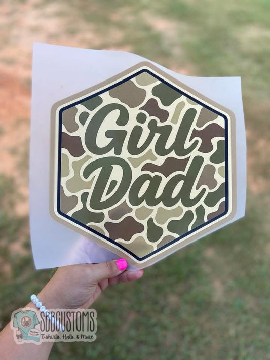 Quick Ship Girl Dad T-shirt
