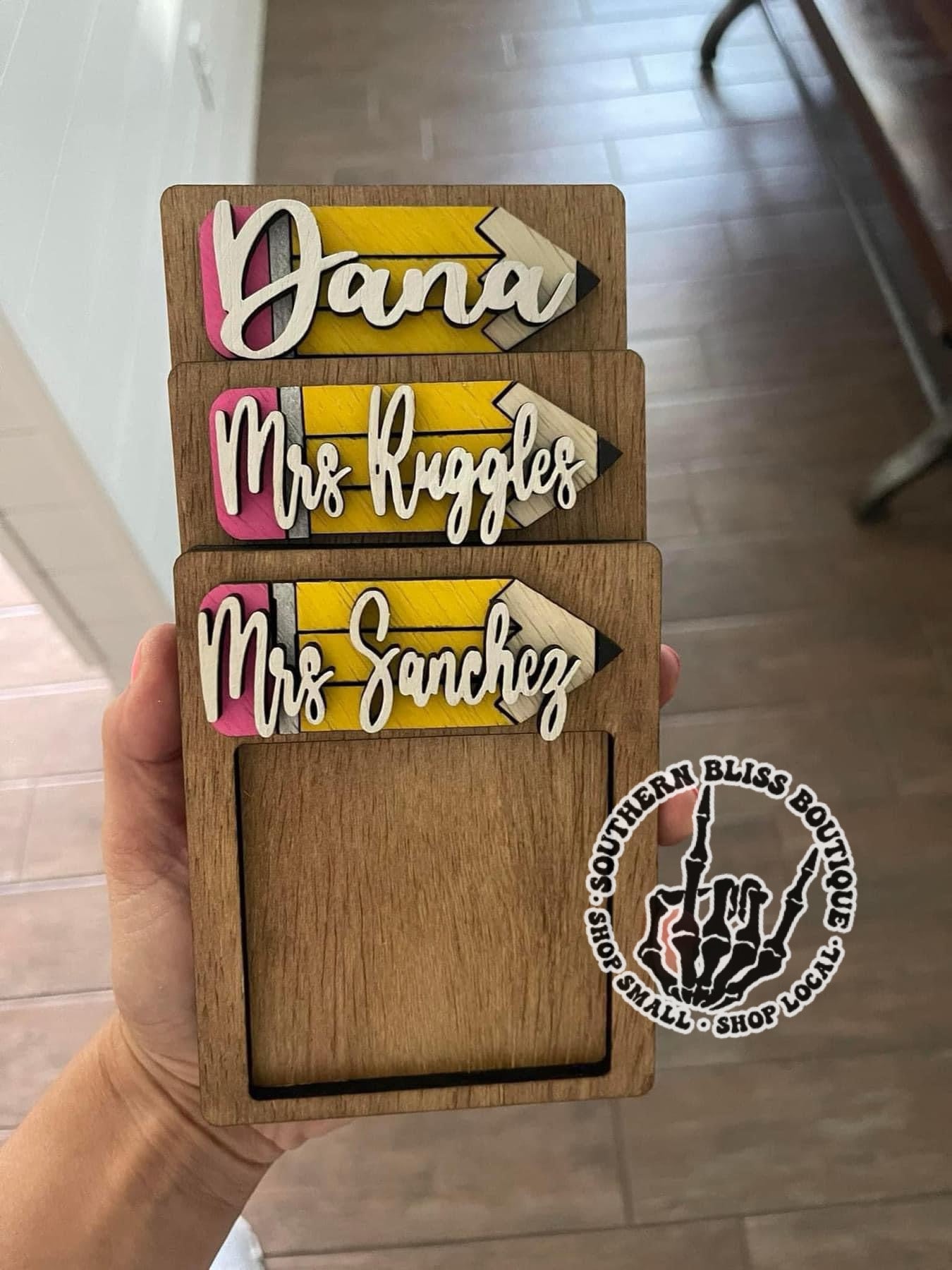 Name Sticky Note Holder Teacher Appreciation Preorder