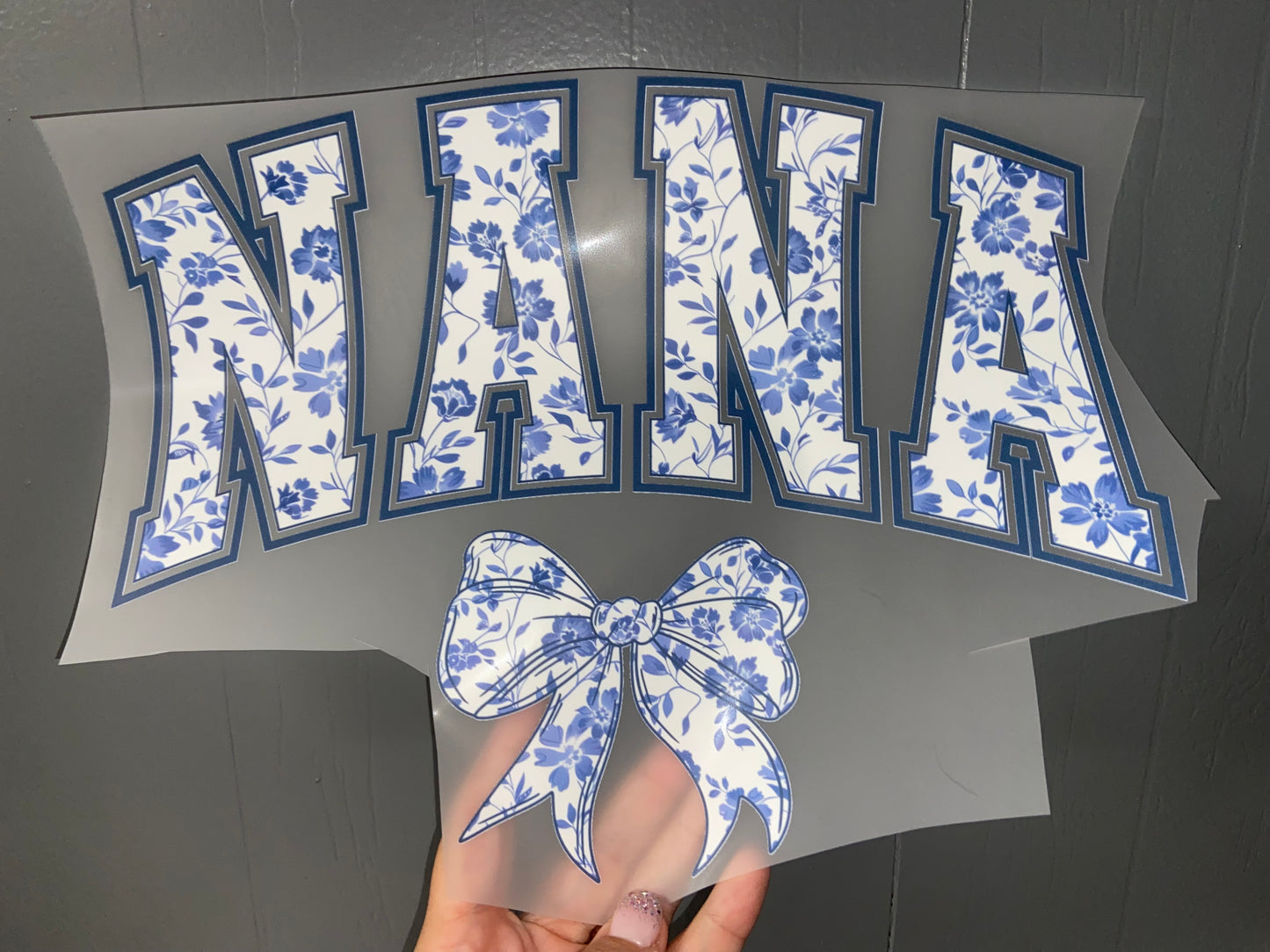 Quick Ship Floral Nana T-shirt