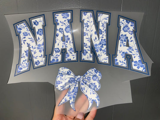 Quick Ship Floral Nana T-shirt