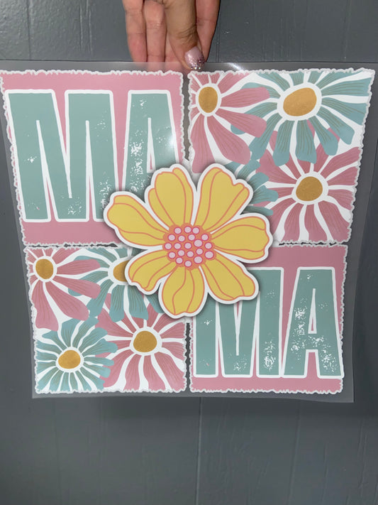 Quick Ship Pastel Groovy Mama T-shirt