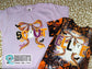 Custom Halloween Bow Name T-shirt