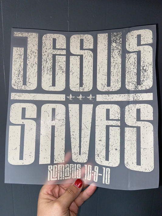 Quick Ship Jesus Saves T-shirt