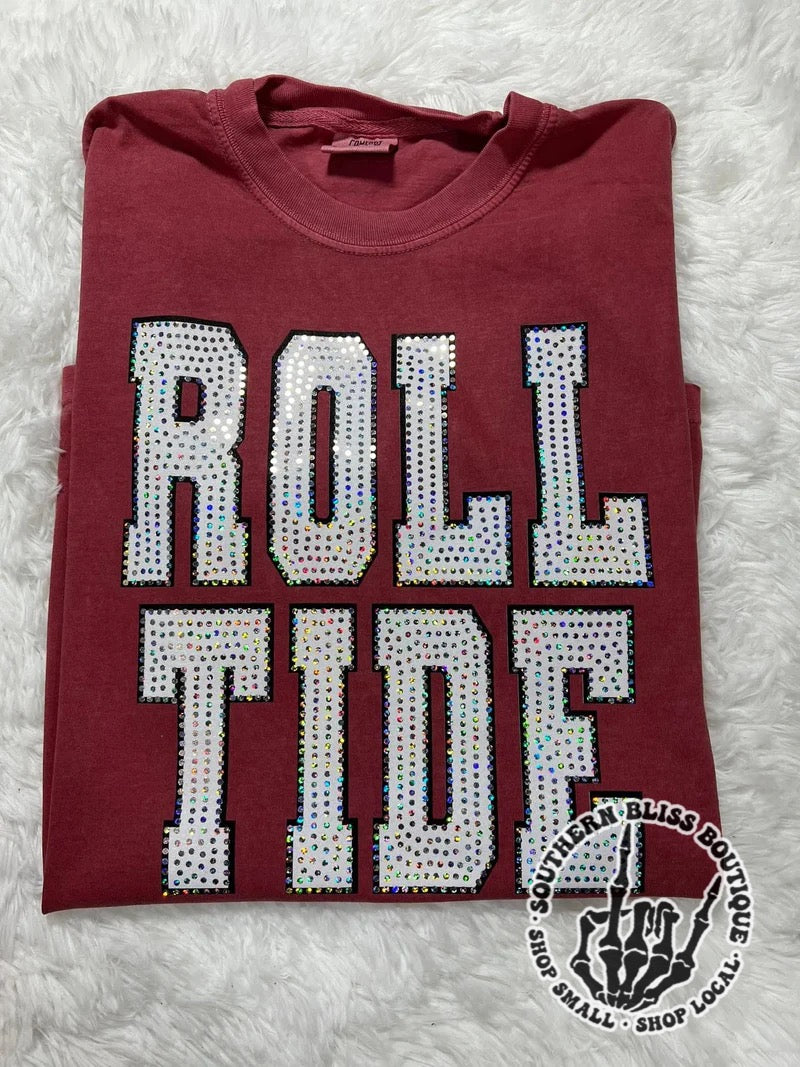 Roll Tide Spangle Comfort Color T-shirt Preorder