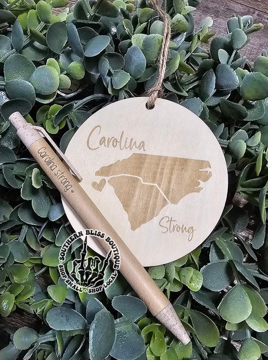 Carolina Strong Ornament or Pen Preorder Fundraiser For Community