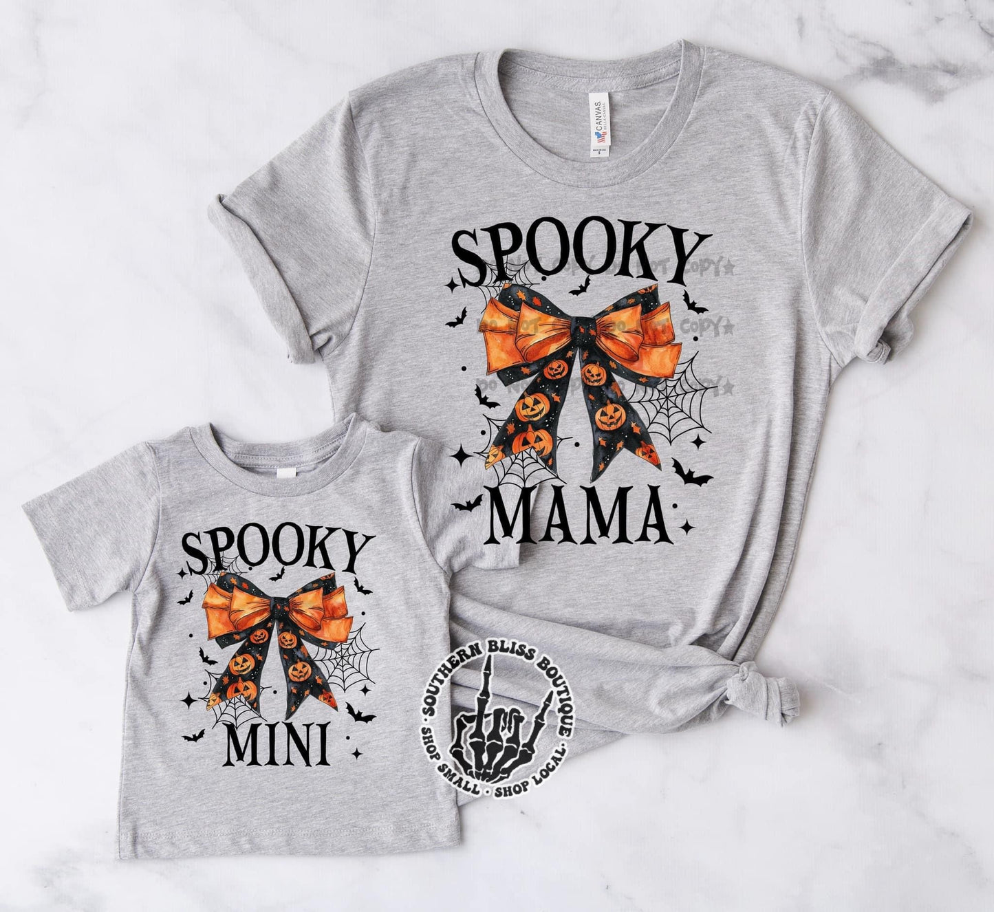 Spooky Mini Matching Baby, Toddler, Youth Shirt