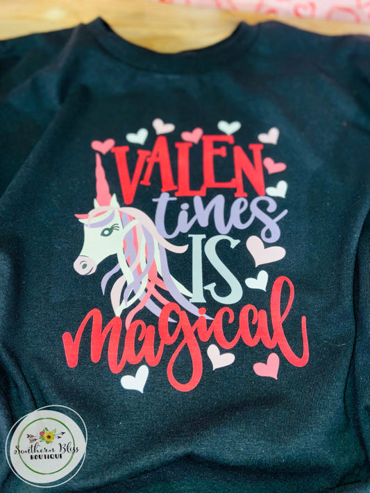 Valentines Is Magical Youth Shirt