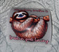 Trust God’s Timing Sloth DTF Hat Print 4x4in