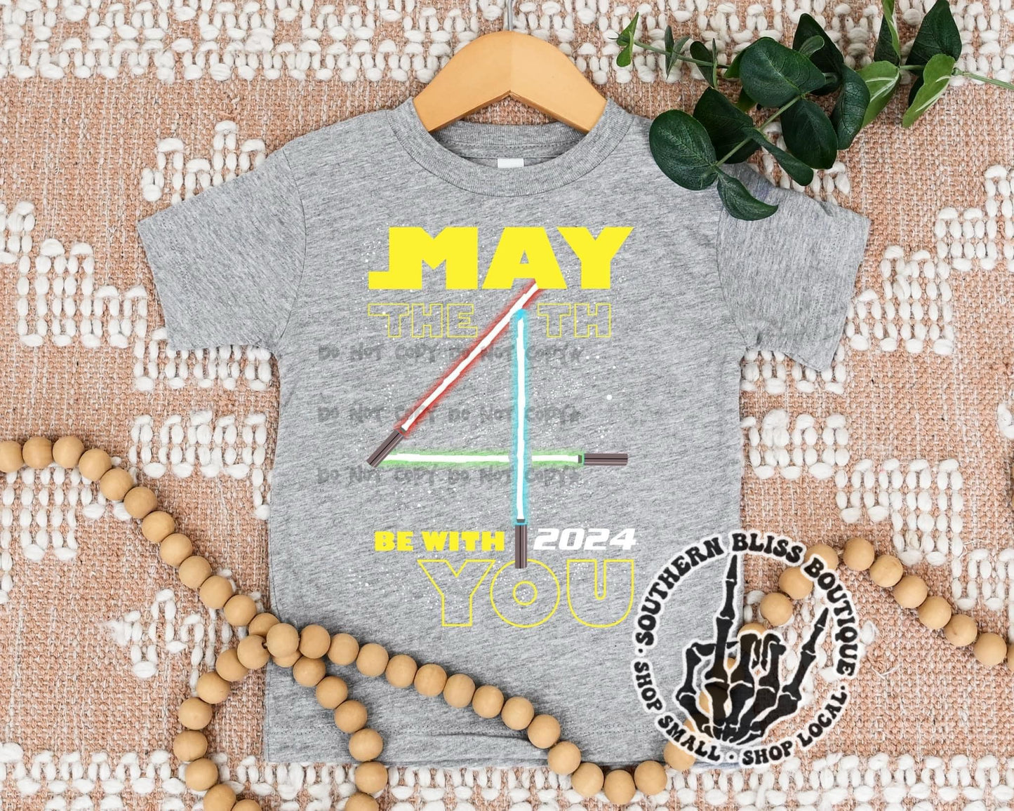 May The Fourth Be With You Laser Youth Shirt