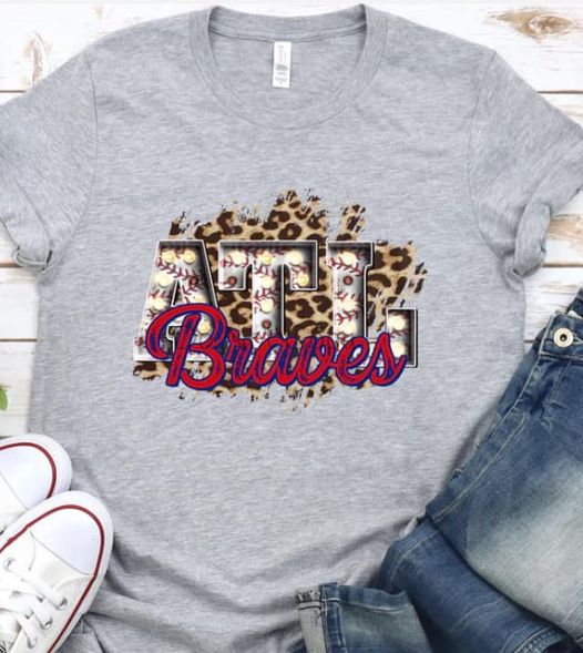 Braves Leopard Lights T-Shirt