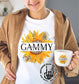 Mama, Nana, Gammy, Any Name We Love You Custom Sunflower T-shirt