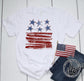 Stars And Stripes Airbrush Patriotic T-shirt