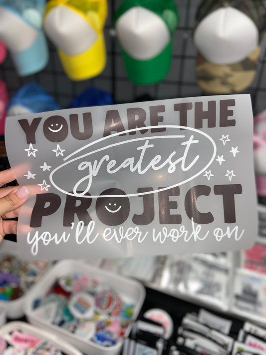 Quick Greatest Project T-shirt