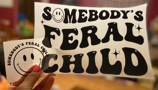 Quick Ship Somebody’s Feral Child Youth T-shirt