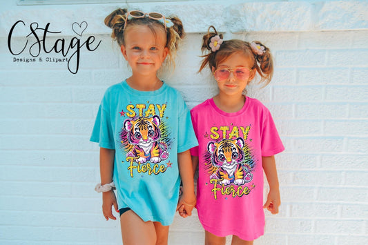 Stay Fierce LF Tiger Youth Shirt