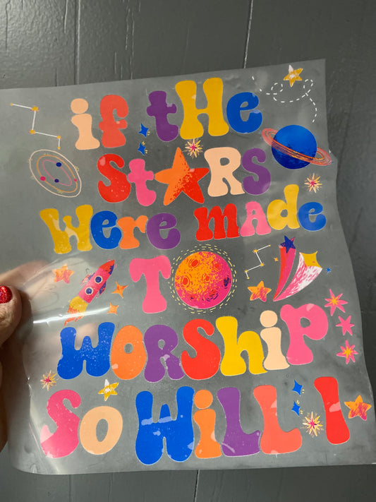 Quick Ship Stars Made To Worship T-shirt