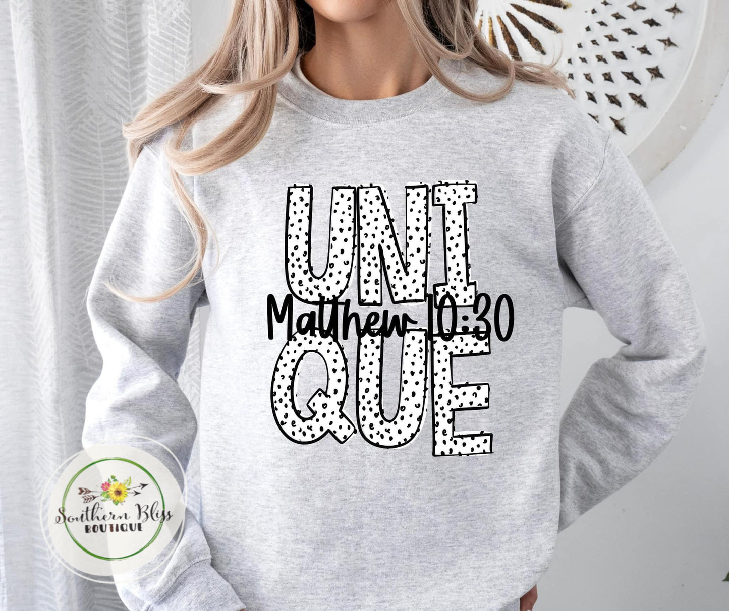 Unique Matthew 10:30 Sweatshirt