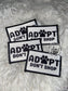 Adopt Don’t Shop Trucker Hat Iron On Patch Only