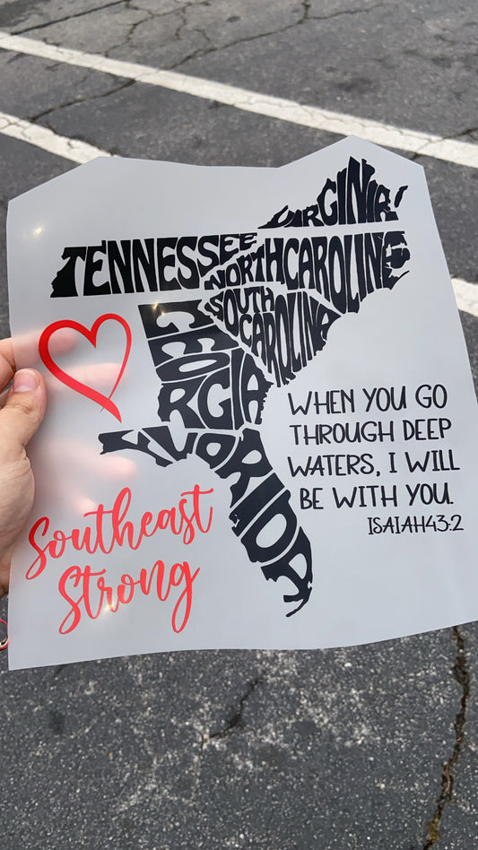 Quick Ship Southeast Strong T-shirt