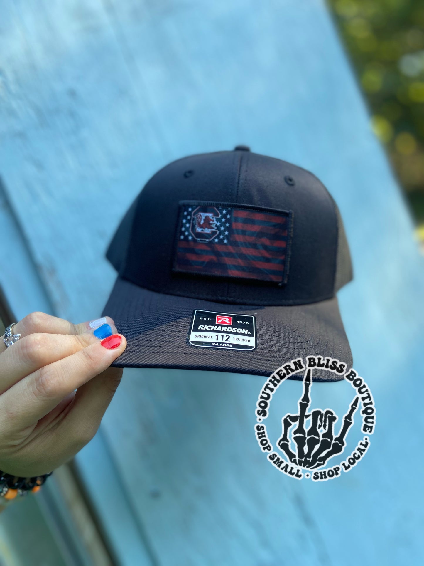 Gamecocks Team Flag Richardson Patch Hat