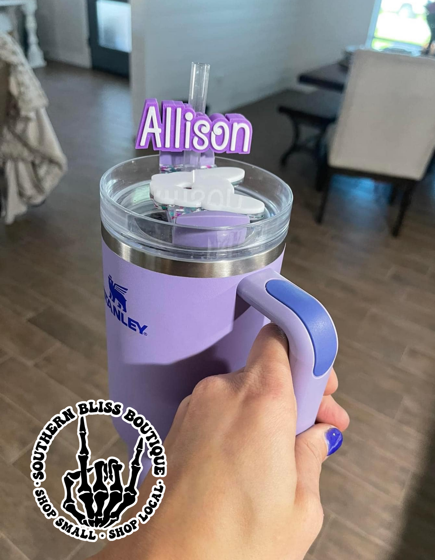 Custom Name Tumbler Straw Accessory Preorder