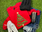 Christmas Tree Dark Green Foil Puff Sweatshirt Preordere