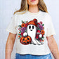 Ghost Holding Soda Halloween T-shirt