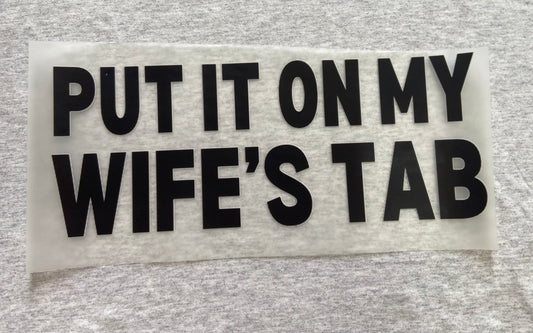 Quick Ship Wife’s Tab T-shirt