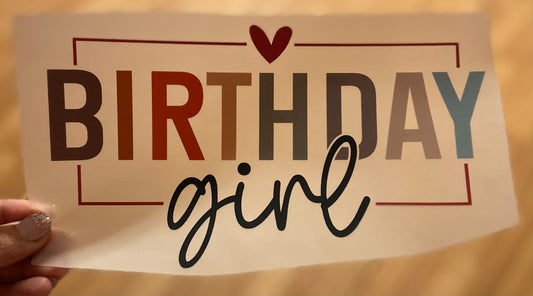 Quick Ship Birthday Girl Youth T-shirt