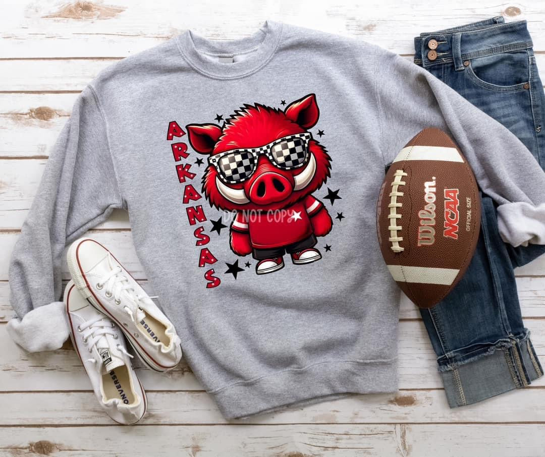 Arkansas Team Star Mascot T-Shirt