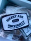 RTS Smart Ass University 4in Iron On Hat Patch