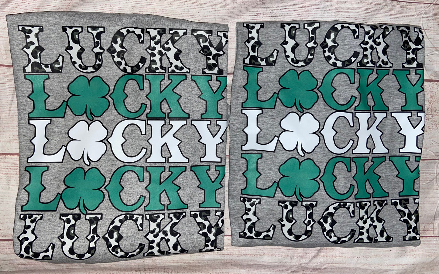 Lucky Stacked St Pattys T-Shirt