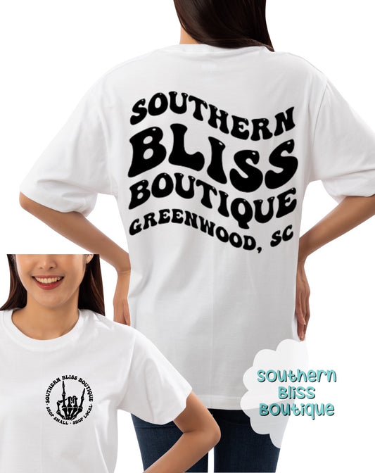 Southern Bliss Boutique Groovy Font T-shirt