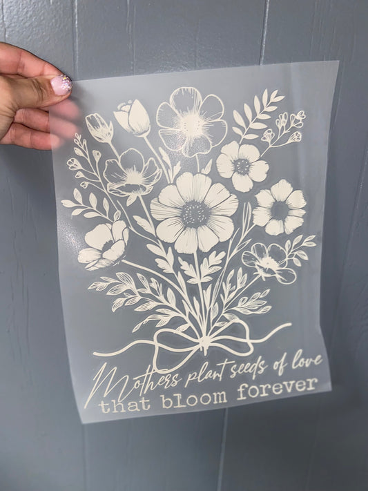 Quick Ship Mothers Seeds Bloom Forever T-shirt