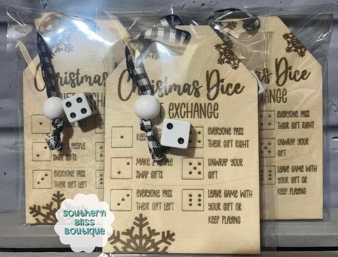 Gift Swap Dice Game PREORDER