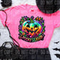 Spooky Season Holographic Pumpkin T-shirt