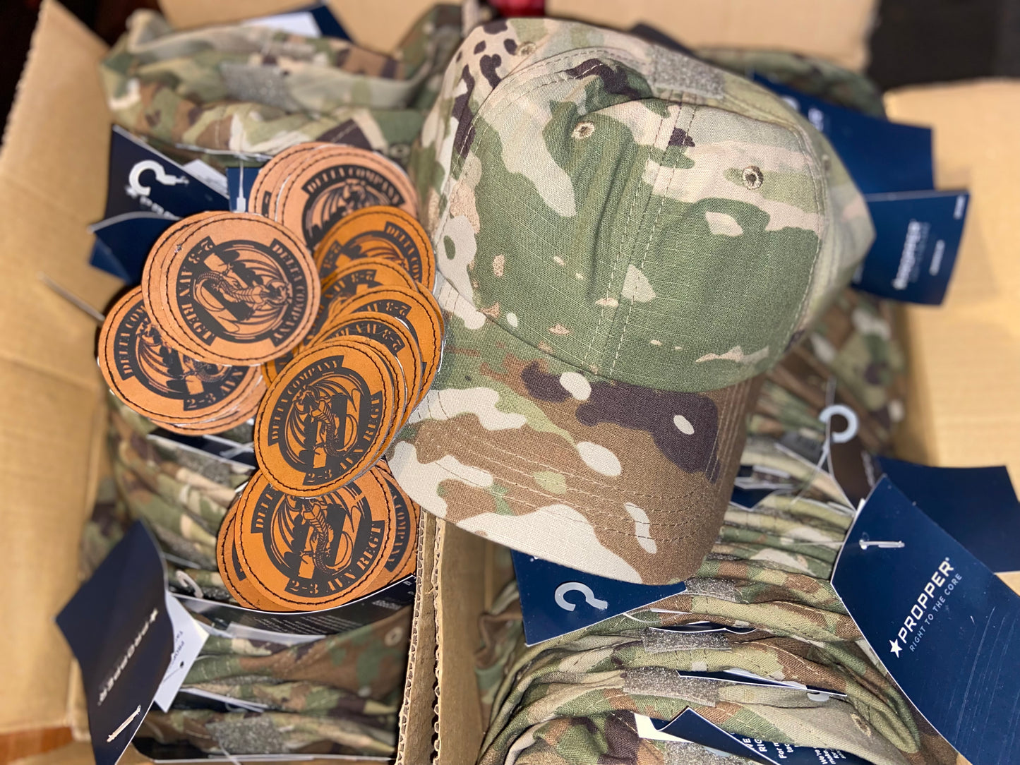 Custom Logo Patch Military Hat Preorder