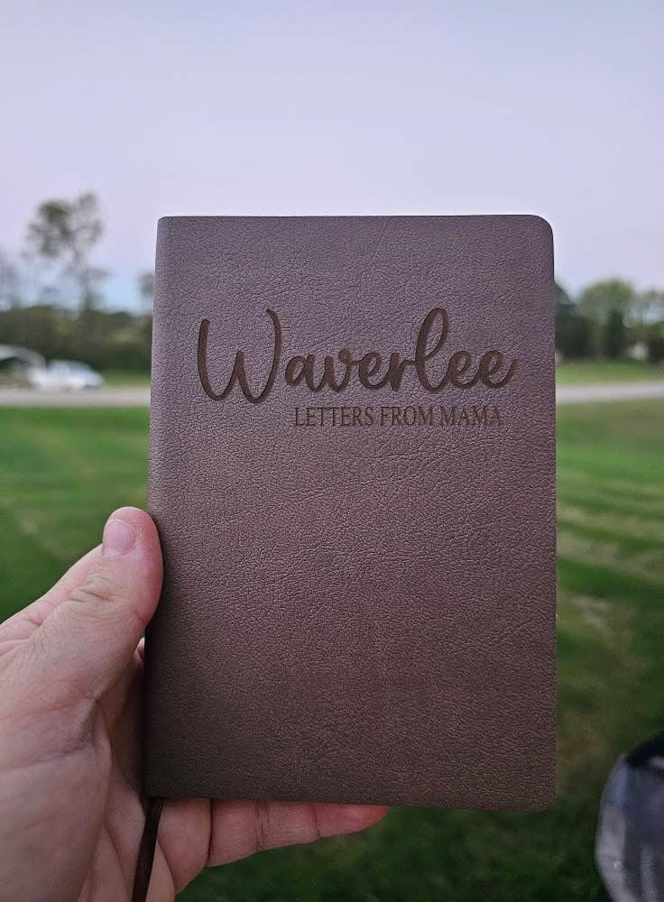 Laser Engraved Custom Notebook PERORDER