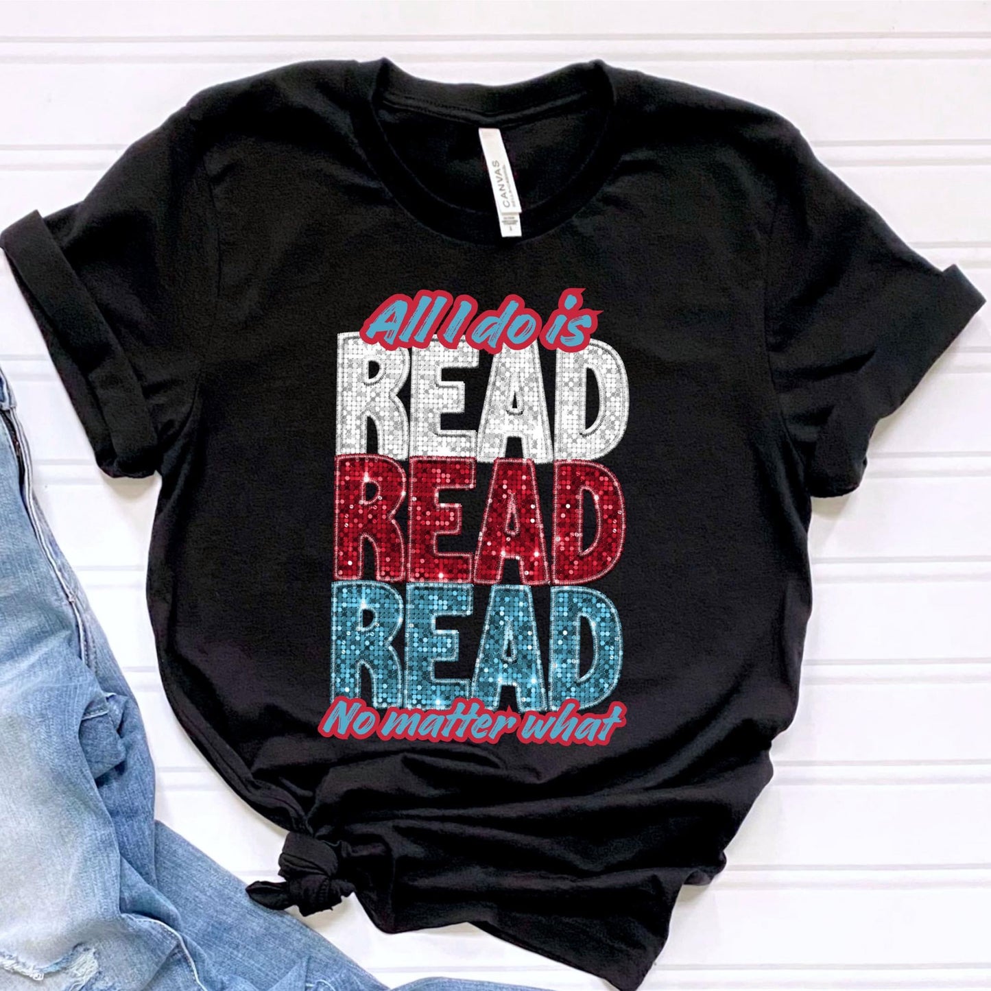 All I Do Is Read Read Read T-Shirt